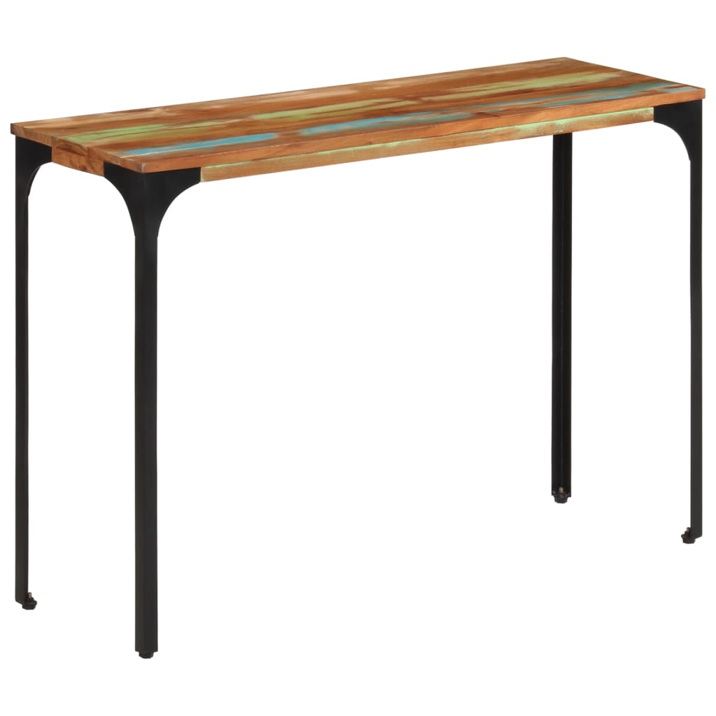 8721012445611_g_en_hd_2 vidaXL Console Table 110x35x76 cm Solid Wood Reclaimed - Image 4