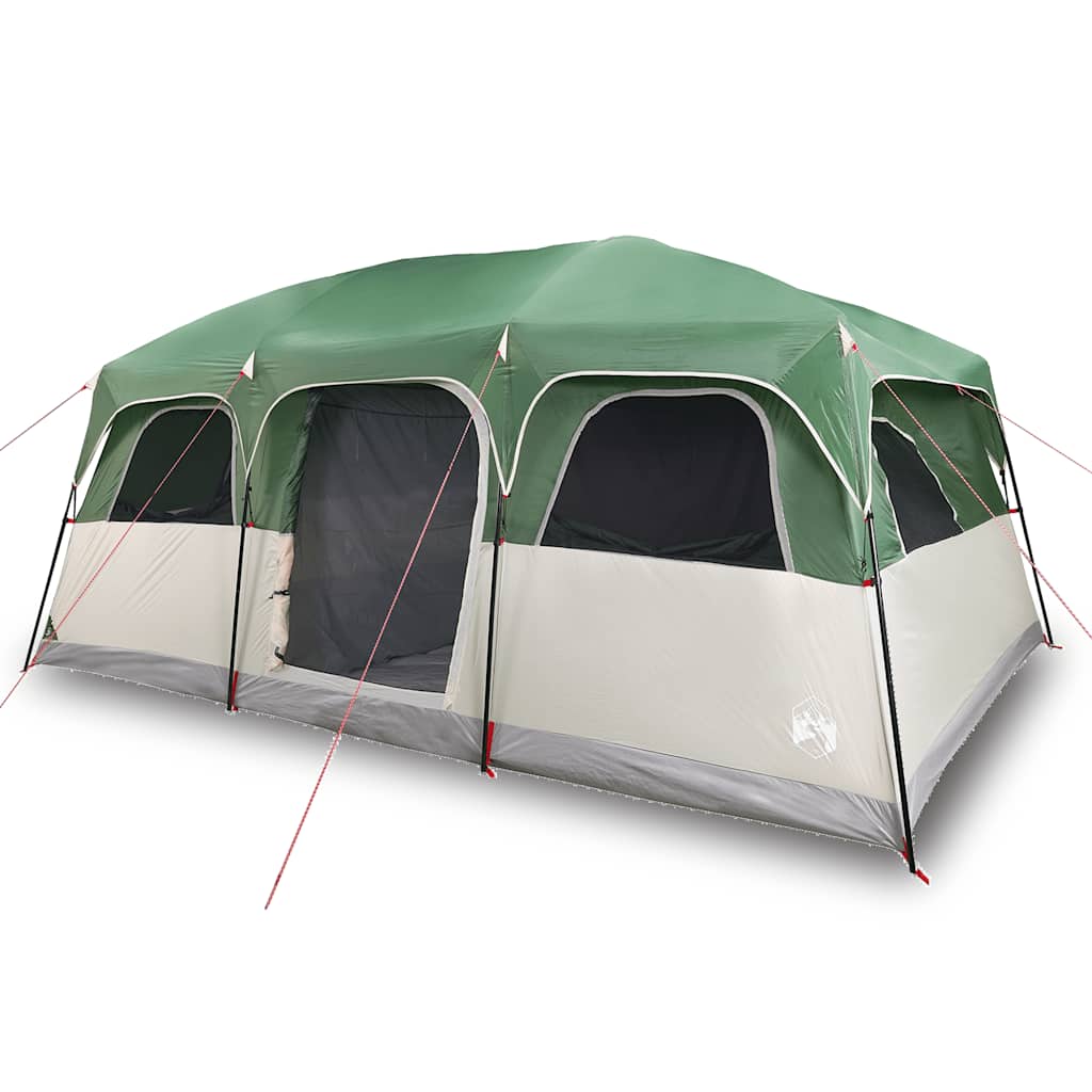 8721012445765_a_en_hd_1 vidaXL Family Tent Cabin 10-Person Green Waterproof - Image 2