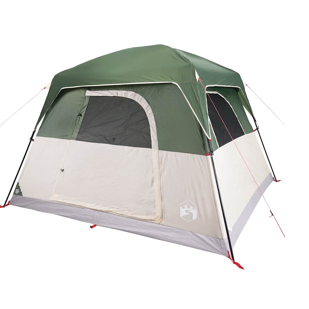 8721012445796_g_en_hd_2 vidaXL Camping Tent Cabin 4-Person Green Waterproof - Image 4