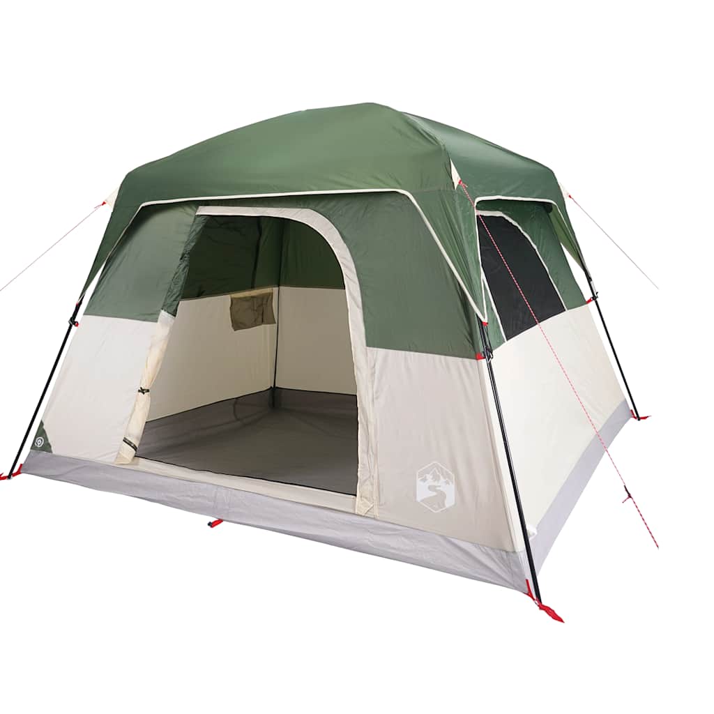 8721012445796_g_en_hd_3 vidaXL Camping Tent Cabin 4-Person Green Waterproof - Image 5