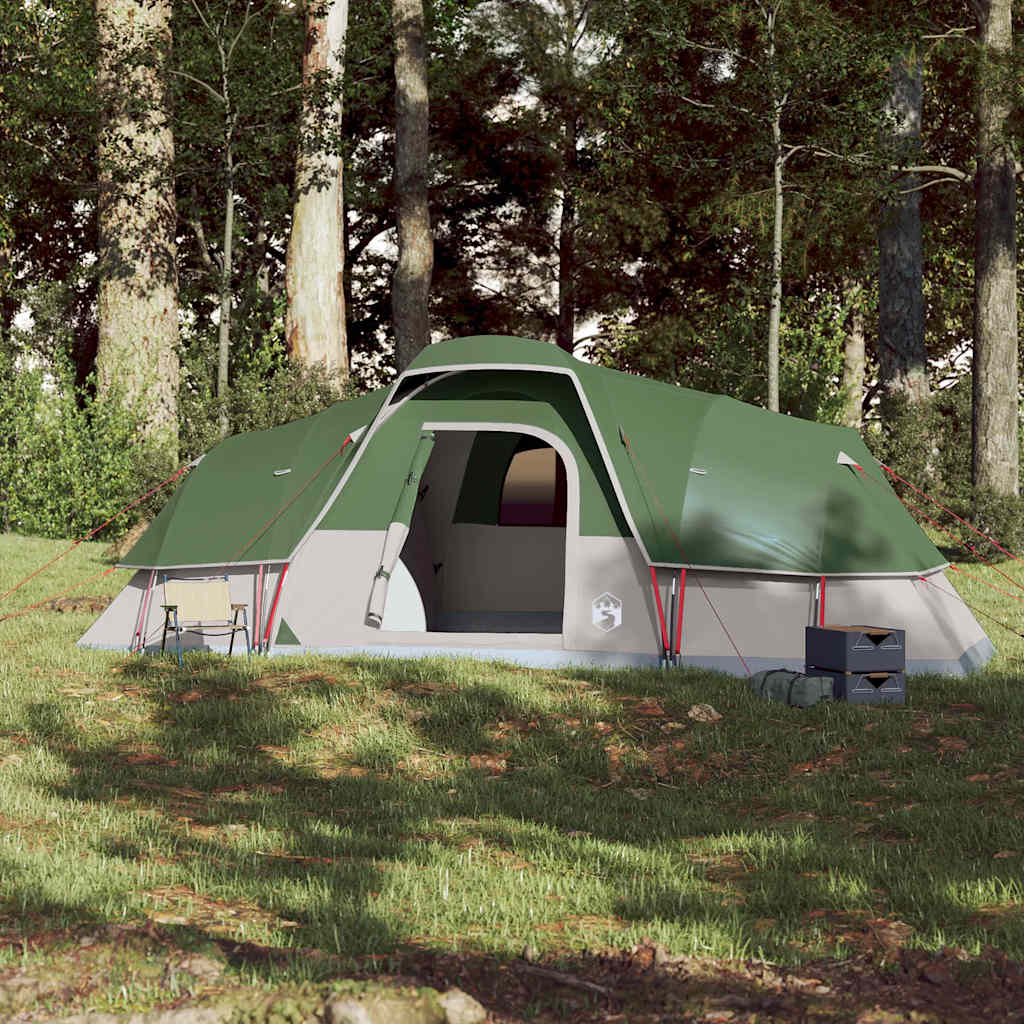 8721012446038_g_en_hd_1 vidaXL Family Tent Dome 11-Person Green Waterproof - Image 3