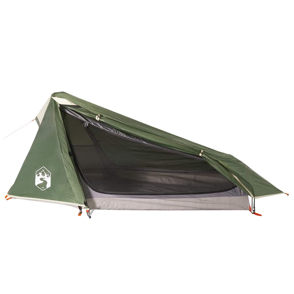 8721012446427_a_en_hd_1 vidaXL Camping Tent Tunnel 1-Person Green Waterproof - Image 2