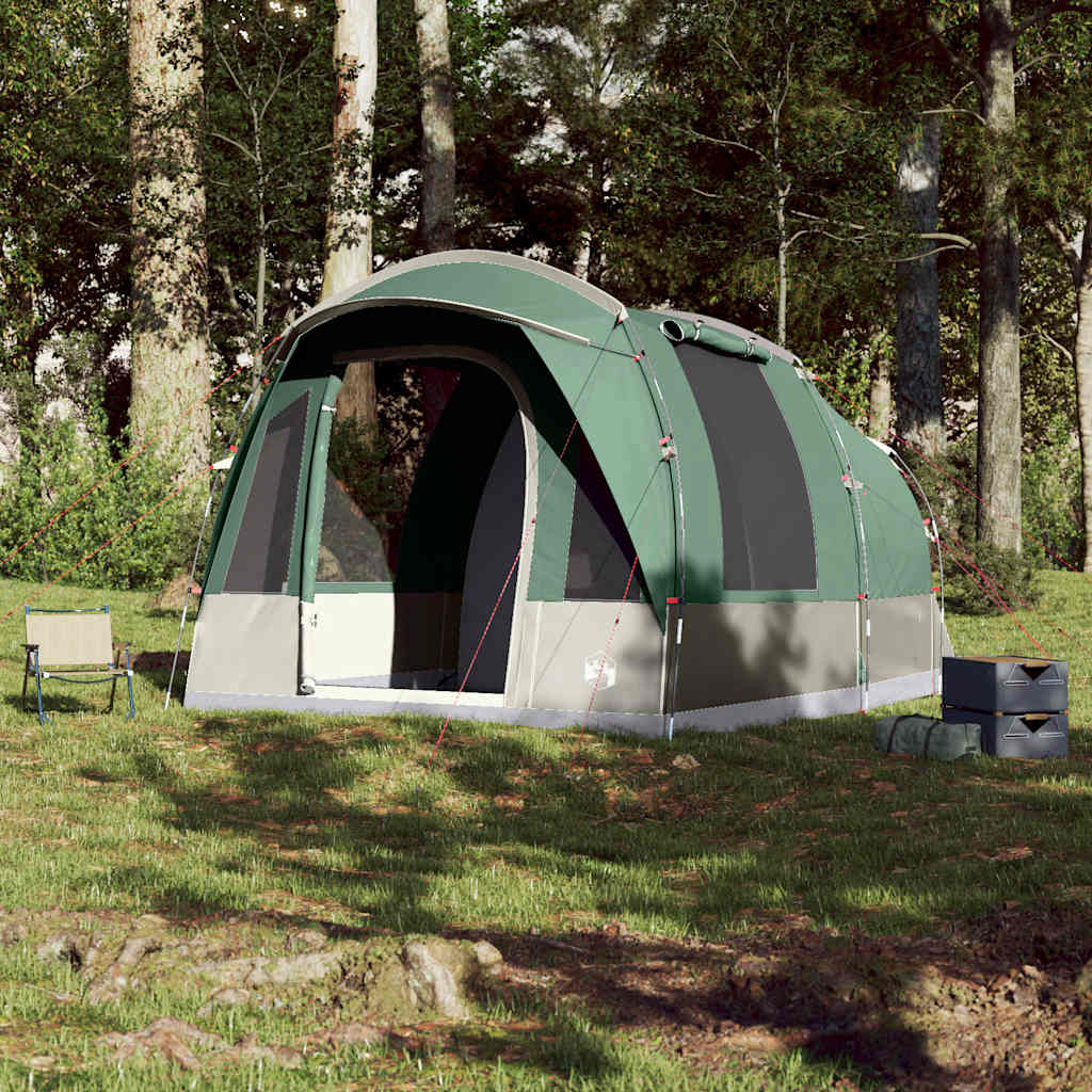 8721012446564_g_en_hd_1 vidaXL Camping Tent Tunnel 3-Person Green Waterproof - Image 3