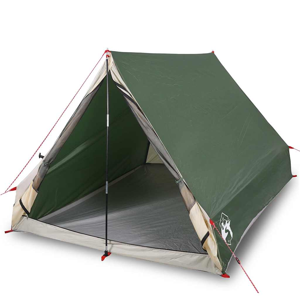 8721012447899_a_en_hd_1 vidaXL Camping Tent A-Frame 2-Person Green Waterproof - Image 2