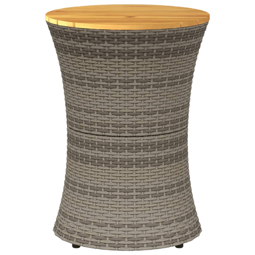 8721012449220_g_en_hd_2 vidaXL Garden Side Table Drum Shape Grey Poly Rattan and Solid Wood - Image 4