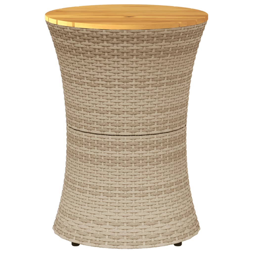 8721012449237_g_en_hd_2 vidaXL Garden Side Table Drum Shape Beige Poly Rattan and Solid Wood - Image 4