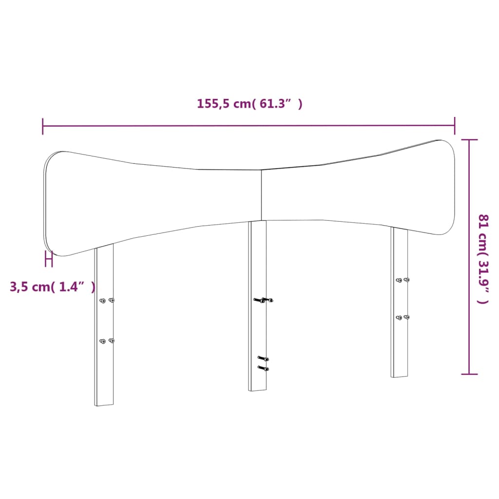 8721012450110_g_en_hd_7 vidaXL Headboard 150 cm Solid Wood Pine - Image 9