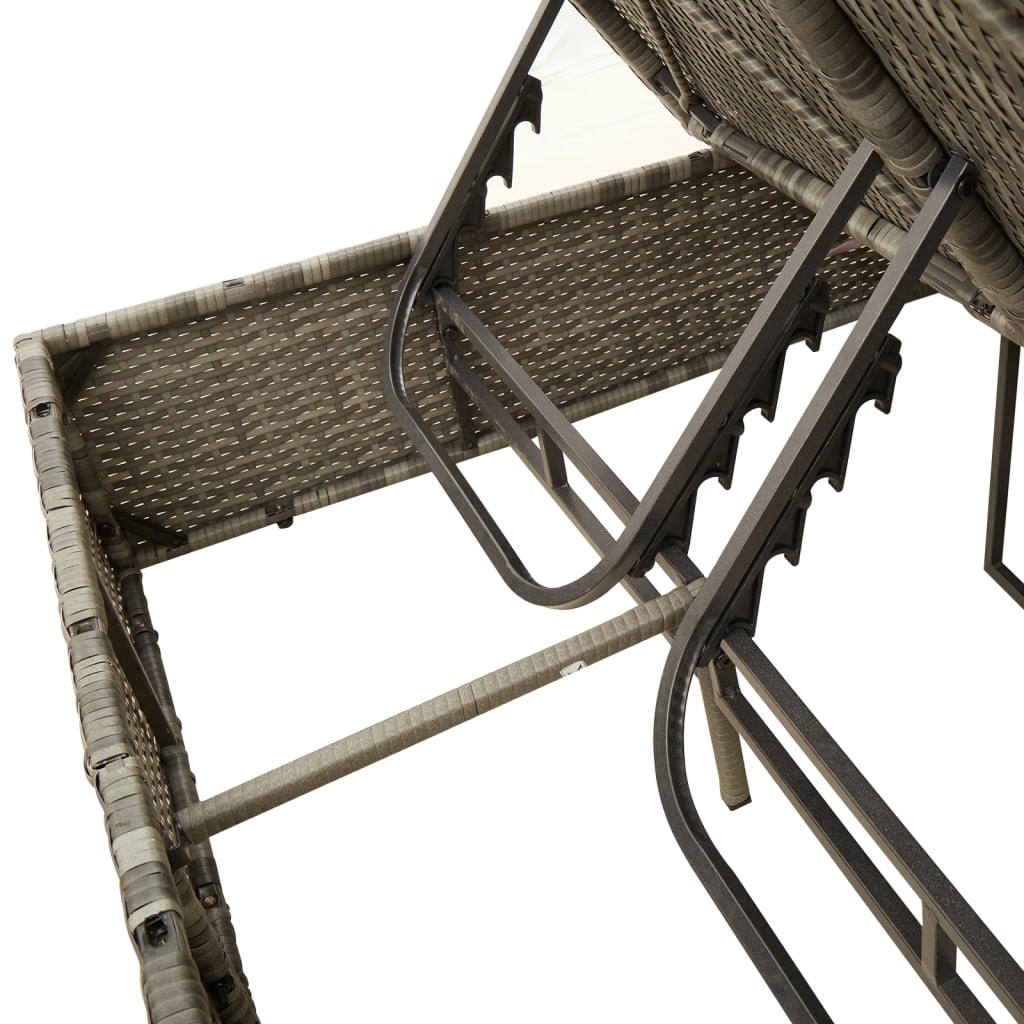8721012451001_g_en_hd_6 vidaXL Double Sun Lounger with Cushions&Parasol Light Grey Poly Rattan - Image 8
