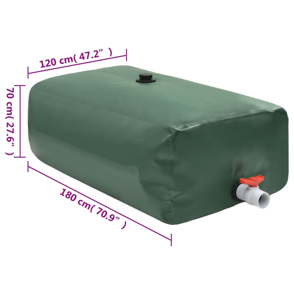 8721012452916_g_en_hd_6 vidaXL Water Tank with Tap Foldable 1500 L PVC - Image 7