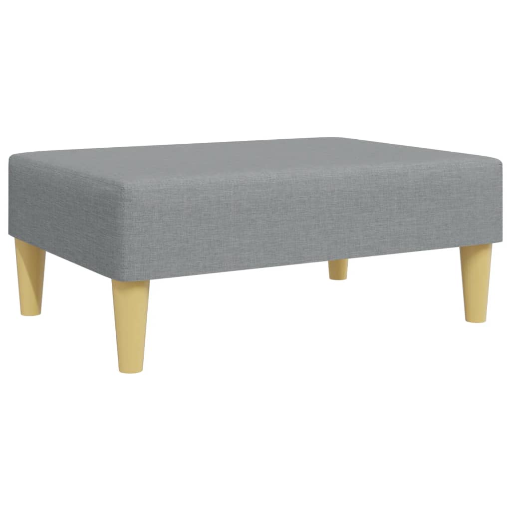8721012453609_g_en_hd_5 vidaXL 2-Seater Sofa Bed with Pillows and Footstool Light Grey Fabric - Image 7