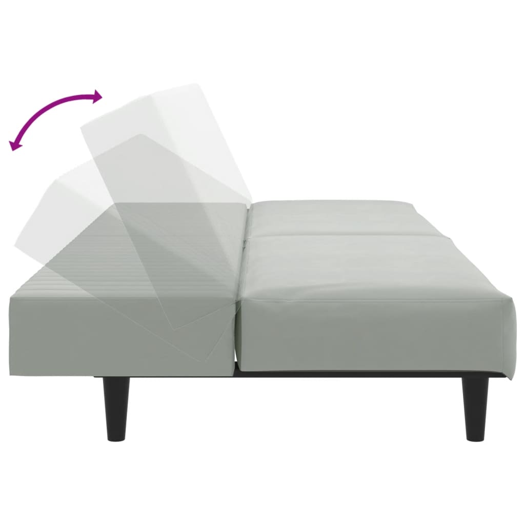 8721012453760_g_en_hd_4 vidaXL 2 Piece Sofa Set Light Grey Velvet - Image 6