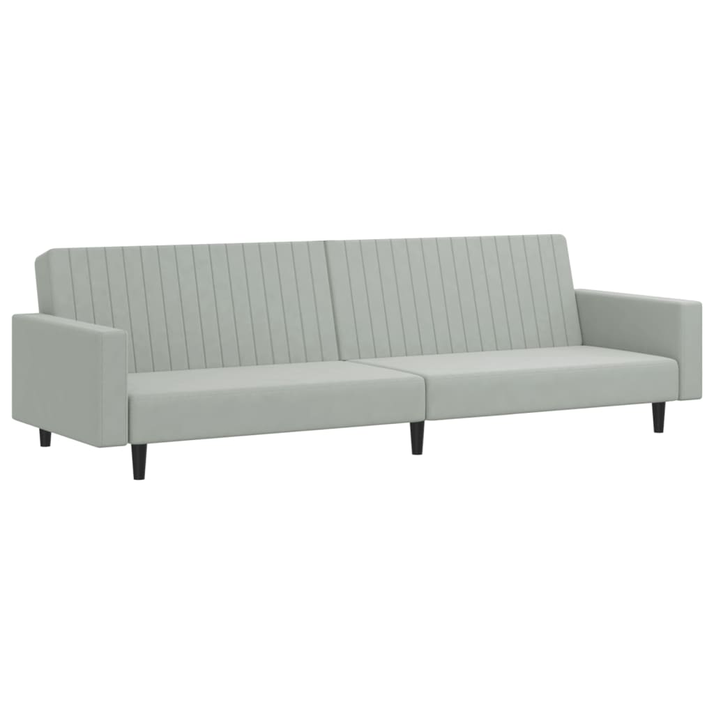 8721012453821_g_en_hd_2 vidaXL 2 Piece Sofa Set Light Grey Velvet - Image 4