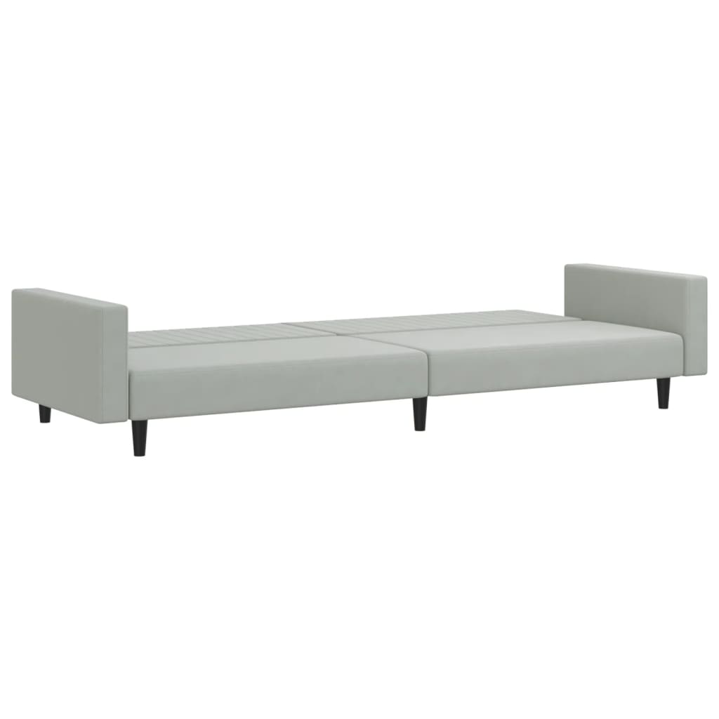8721012453821_g_en_hd_3 vidaXL 2 Piece Sofa Set Light Grey Velvet - Image 5