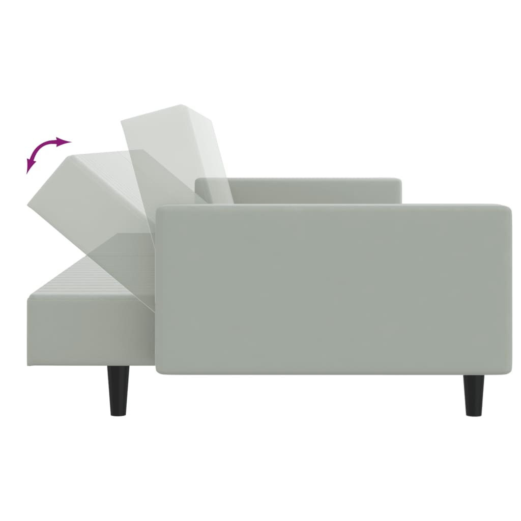 8721012453821_g_en_hd_4 vidaXL 2 Piece Sofa Set Light Grey Velvet - Image 6