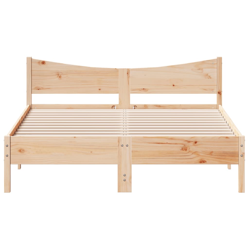 8721012454682_g_en_hd_2 vidaXL Bed Frame without Mattress 150x200 cm Solid Wood Pine - Image 4