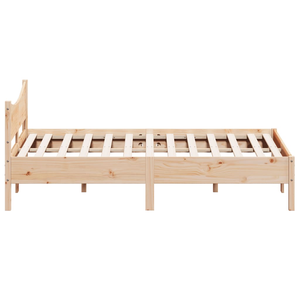 8721012454682_g_en_hd_3 vidaXL Bed Frame without Mattress 150x200 cm Solid Wood Pine - Image 5