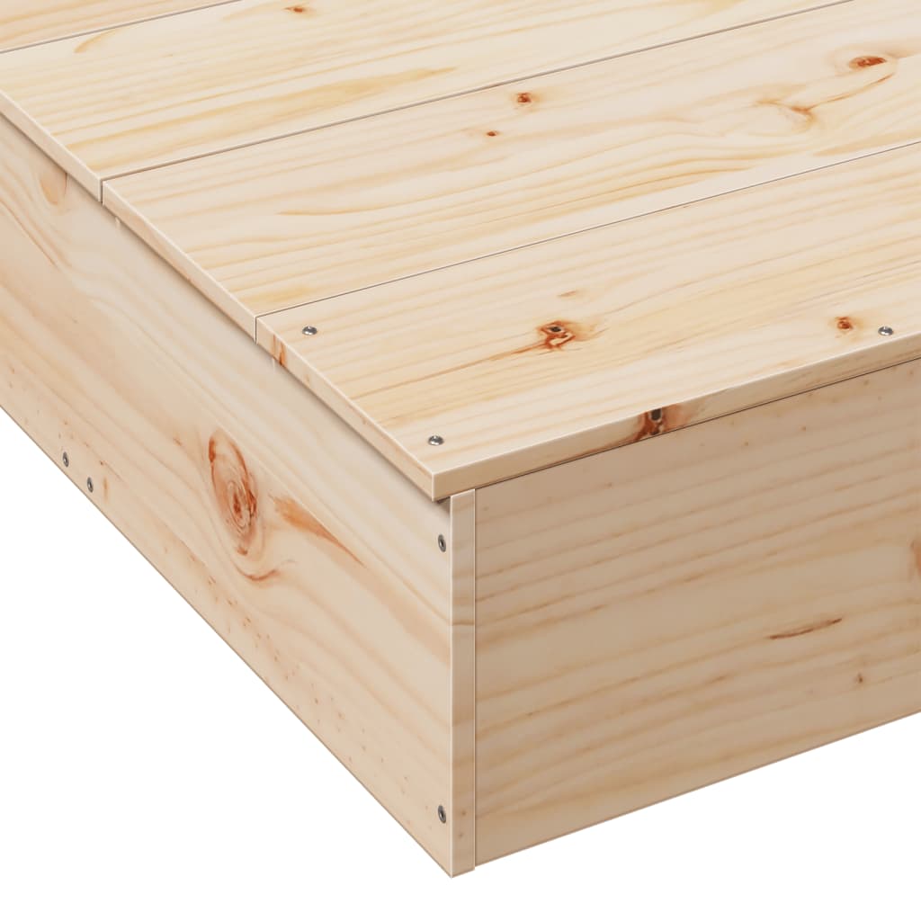 8721012457287_g_en_hd_6 vidaXL Sandpit with Cover 111x111x19.5 cm Solid Wood Pine - Image 8