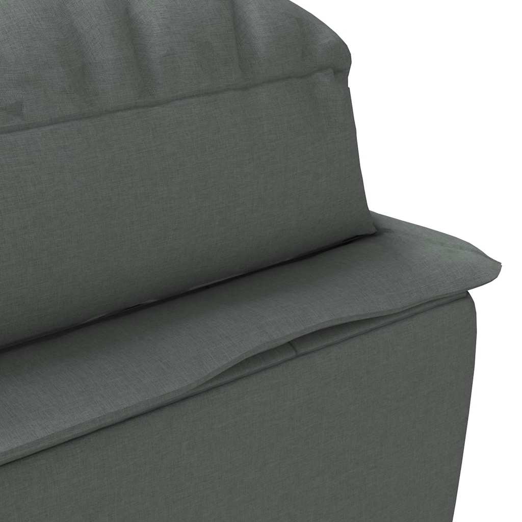 8721012458437_g_en_hd_6 vidaXL Massage Chaise Lounge with Cushions Dark Grey Fabric - Image 8