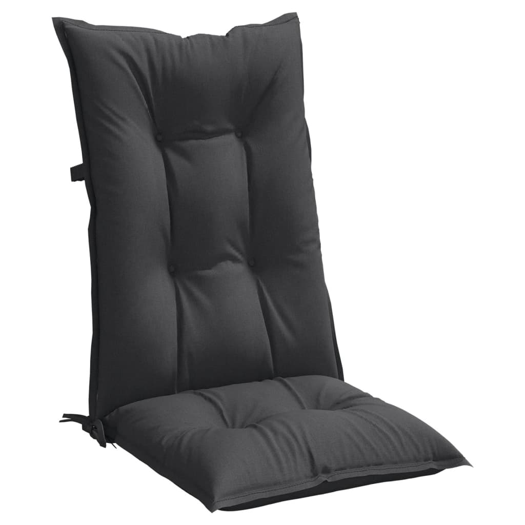 8721012460065_g_en_hd_3 vidaXL Highback Chair Cushions 6 pcs Melange Anthracite 120x50x7 cm Fabric - Image 5