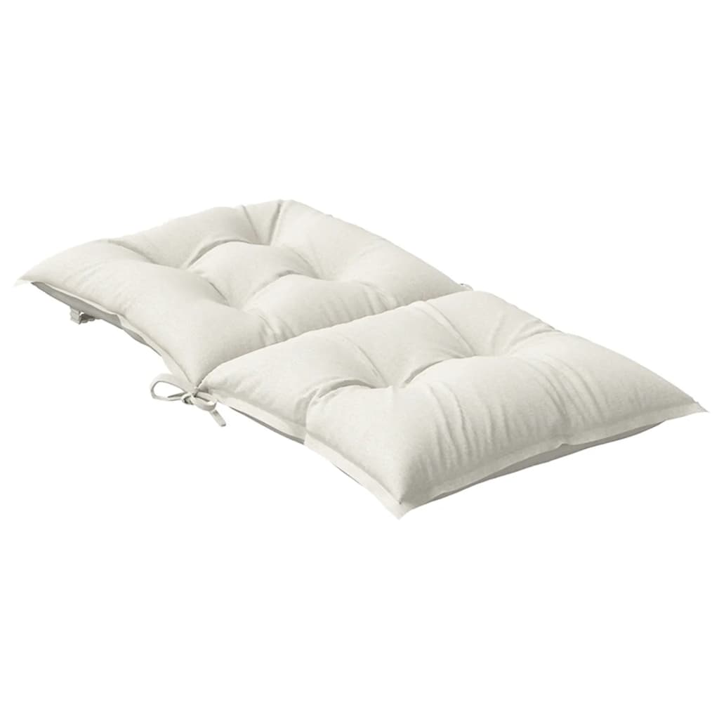 8721012460485_g_en_hd_4 vidaXL Lowback Chair Cushions 6 pcs Melange Cream 100x50x7 cm Fabric - Image 6