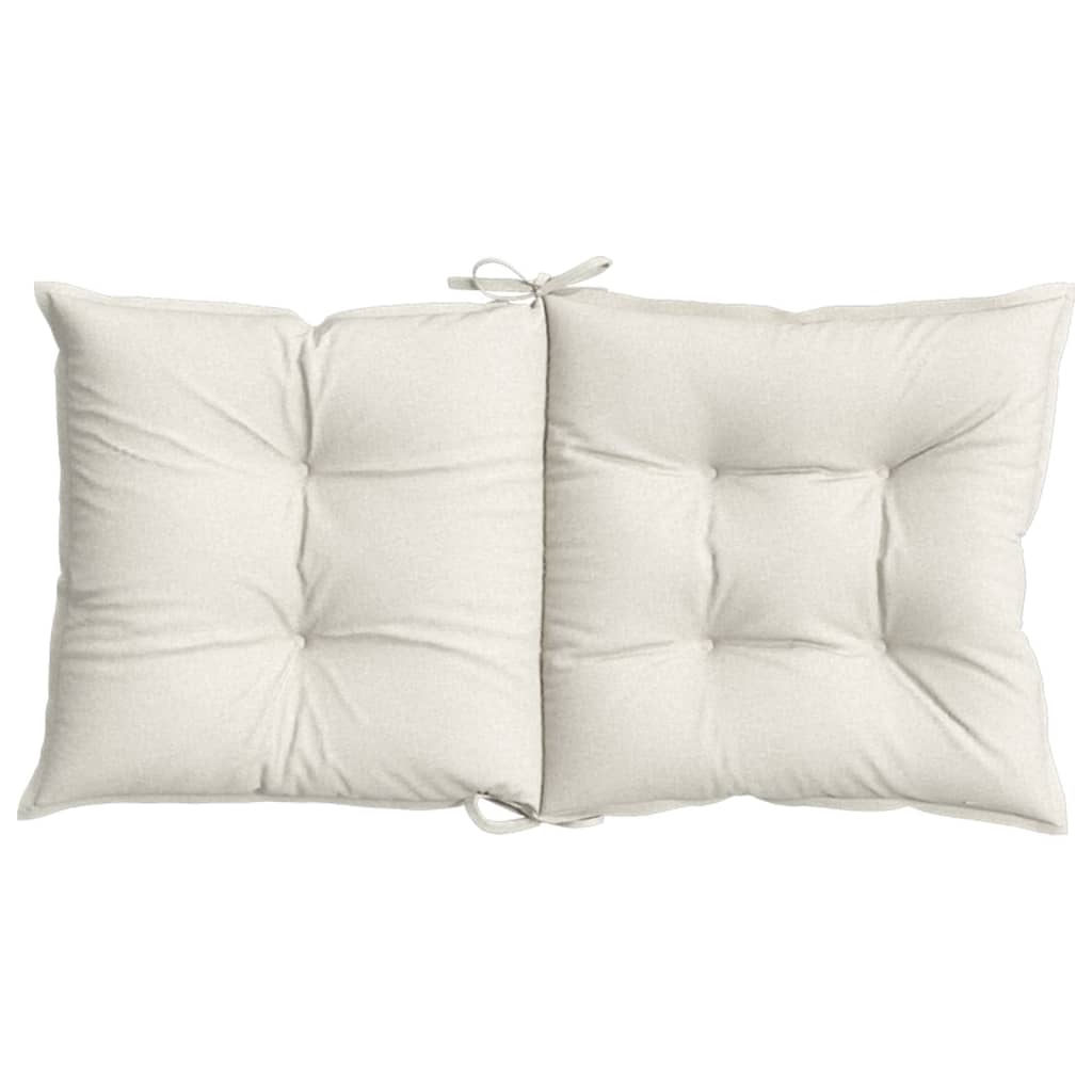 8721012460485_g_en_hd_5 vidaXL Lowback Chair Cushions 6 pcs Melange Cream 100x50x7 cm Fabric - Image 7