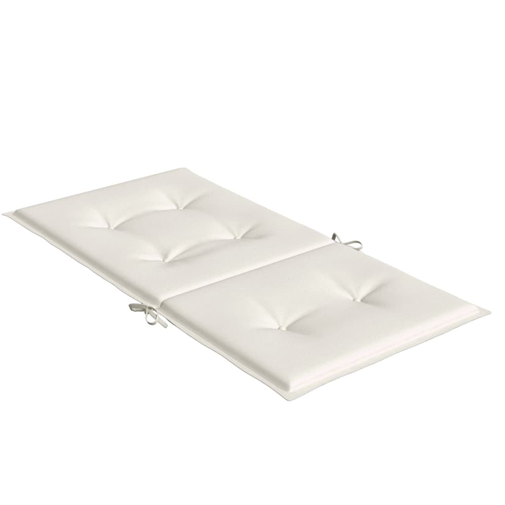 8721012461130_g_en_hd_4 vidaXL Lowback Chair Cushions 4 pcs Melange Cream 100x50x4 cm Fabric - Image 6