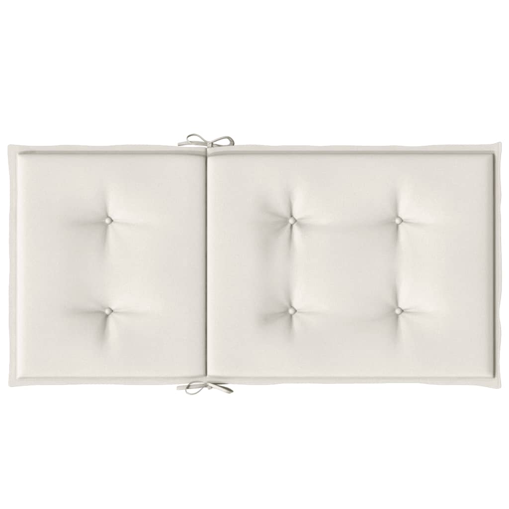 8721012461130_g_en_hd_5 vidaXL Lowback Chair Cushions 4 pcs Melange Cream 100x50x4 cm Fabric - Image 7