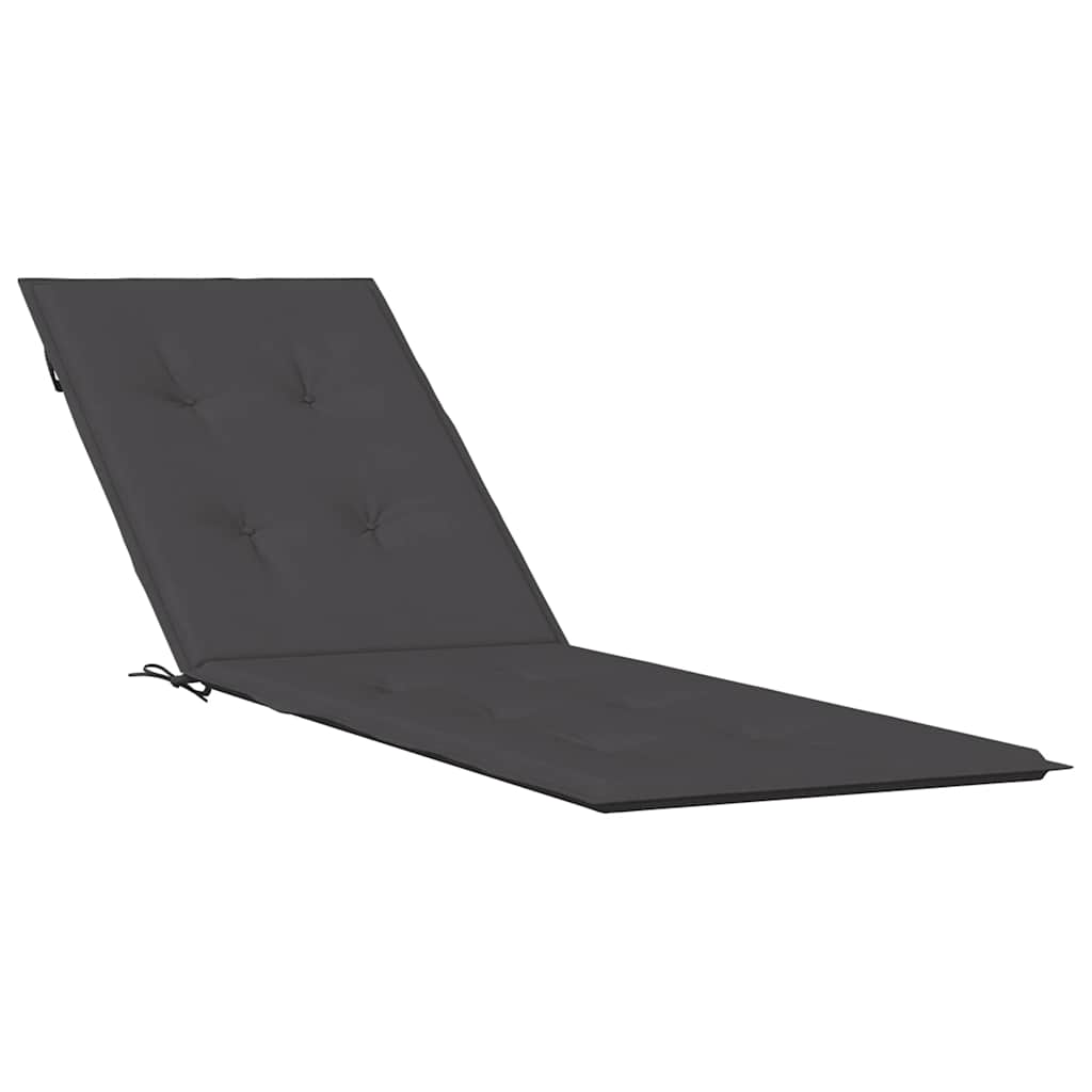 8721012461475_a_en_hd_1 vidaXL Deck Chair Cushion Melange Anthracite (75+105)x50x4 cm Fabric - Image 2