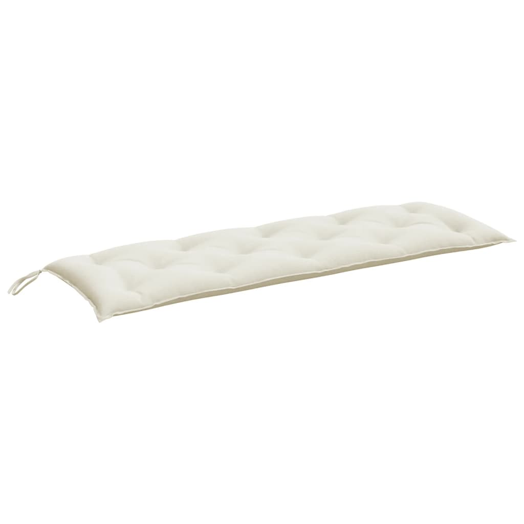 8721012462168_a_en_hd_1 vidaXL Garden Bench Cushion Melange Cream 150x50x7 cm Fabric - Image 2