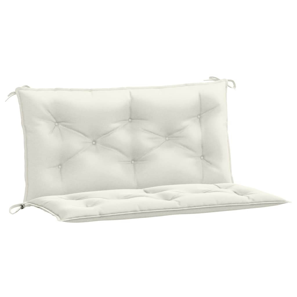 8721012462496_a_en_hd_1 vidaXL Garden Bench Cushions 2 pcs Melange Cream 100x50x7 cm Fabric - Image 2