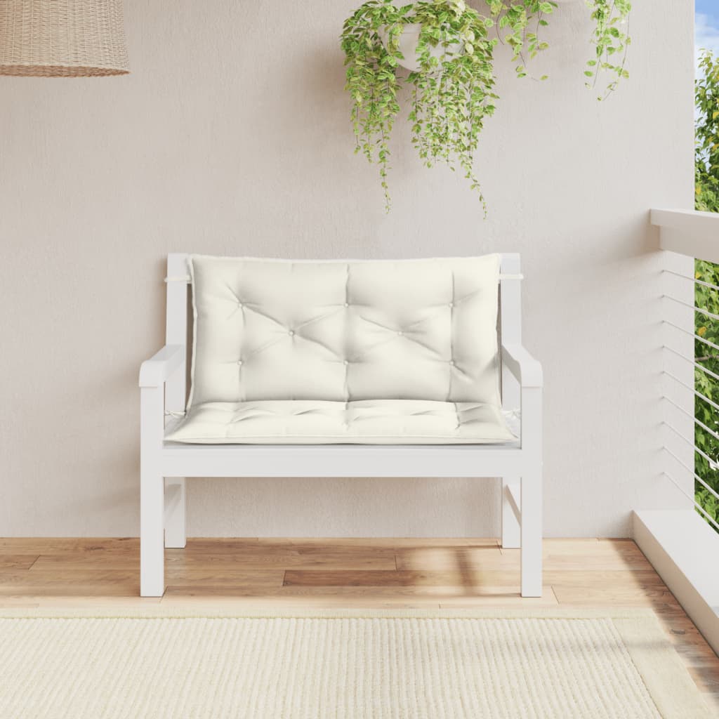 8721012462496_g_en_hd_1 vidaXL Garden Bench Cushions 2 pcs Melange Cream 100x50x7 cm Fabric - Image 3