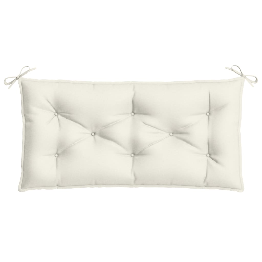 8721012462496_g_en_hd_4 vidaXL Garden Bench Cushions 2 pcs Melange Cream 100x50x7 cm Fabric - Image 6