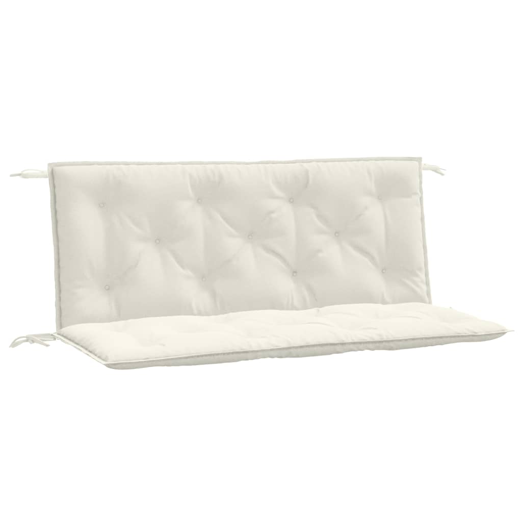 8721012462601_a_en_hd_1 vidaXL Garden Bench Cushions 2 pcs Melange Cream 120x50x7 cm Fabric - Image 2