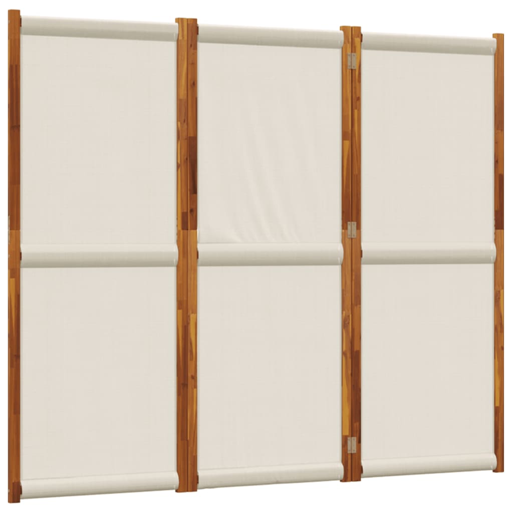 8721012464223_a_en_hd_1 vidaXL 3-Panel Room Divider Light Grey 210x180 cm - Image 2