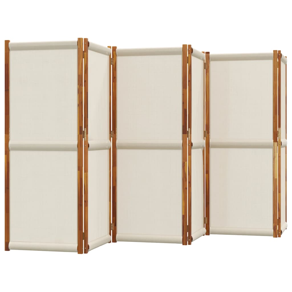 8721012464254_g_en_hd_1 vidaXL 6-Panel Room Divider Light Grey 420x180 cm - Image 3