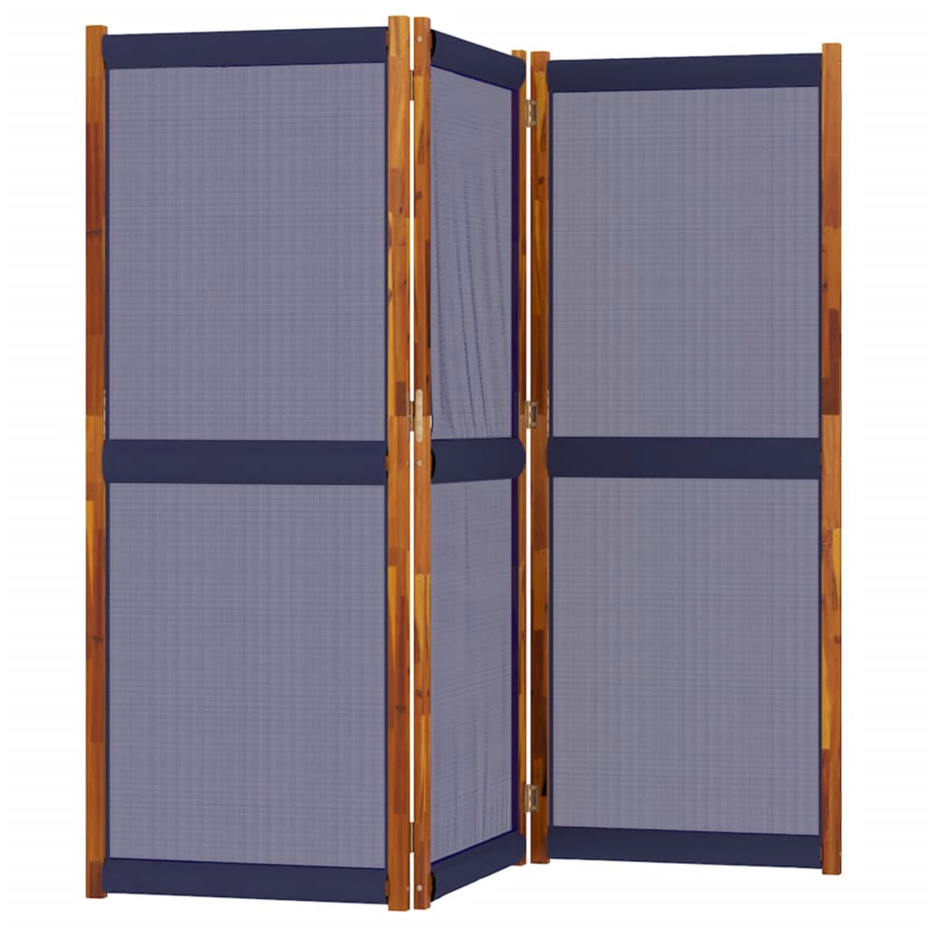 8721012464261_g_en_hd_1 vidaXL 3-Panel Room Divider Dark Blue 210x180 cm - Image 3
