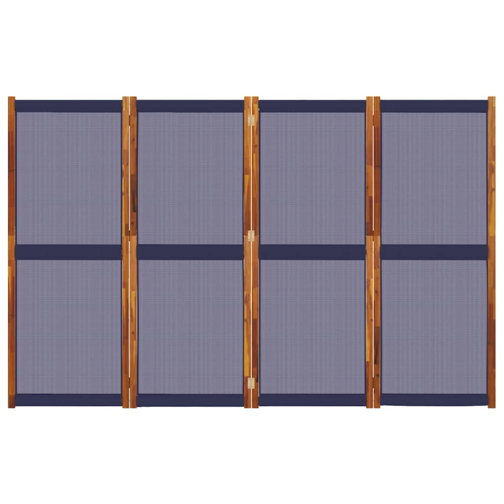 8721012464278_g_en_hd_2 vidaXL 4-Panel Room Divider Dark Blue 280x180 cm - Image 4