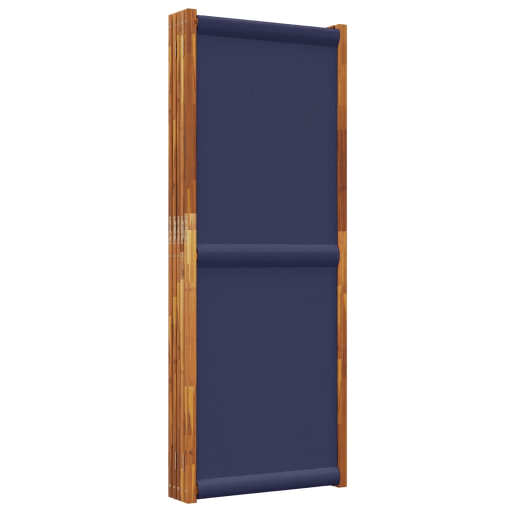8721012464285_g_en_hd_3 vidaXL 5-Panel Room Divider Dark Blue 350x180 cm - Image 5