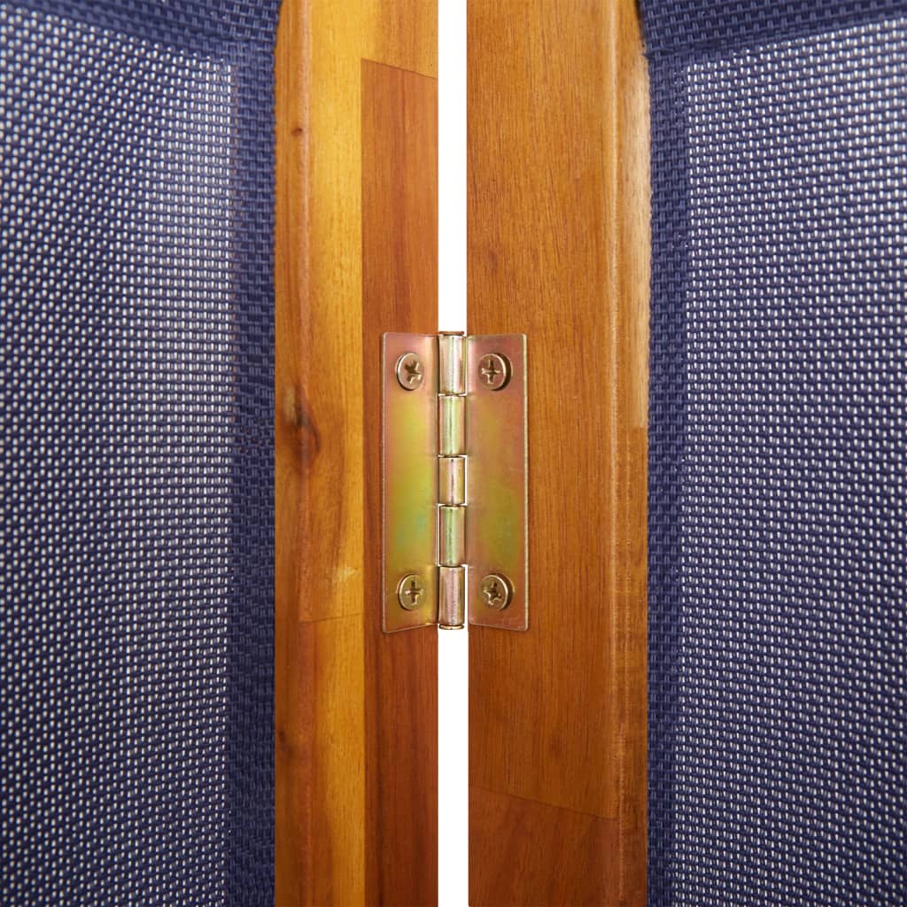 8721012464285_g_en_hd_5 vidaXL 5-Panel Room Divider Dark Blue 350x180 cm - Image 7