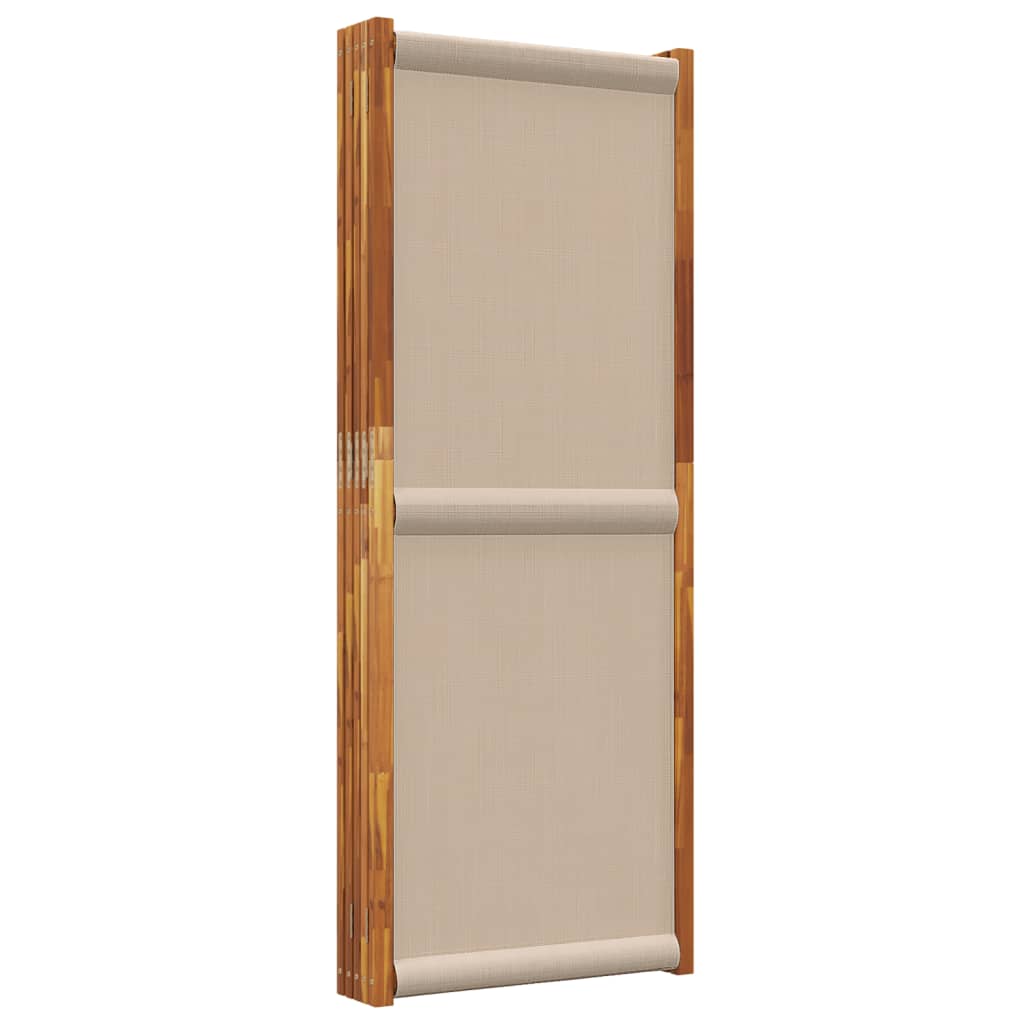 8721012464322_g_en_hd_3 vidaXL 5-Panel Room Divider Taupe 350x180 cm - Image 5