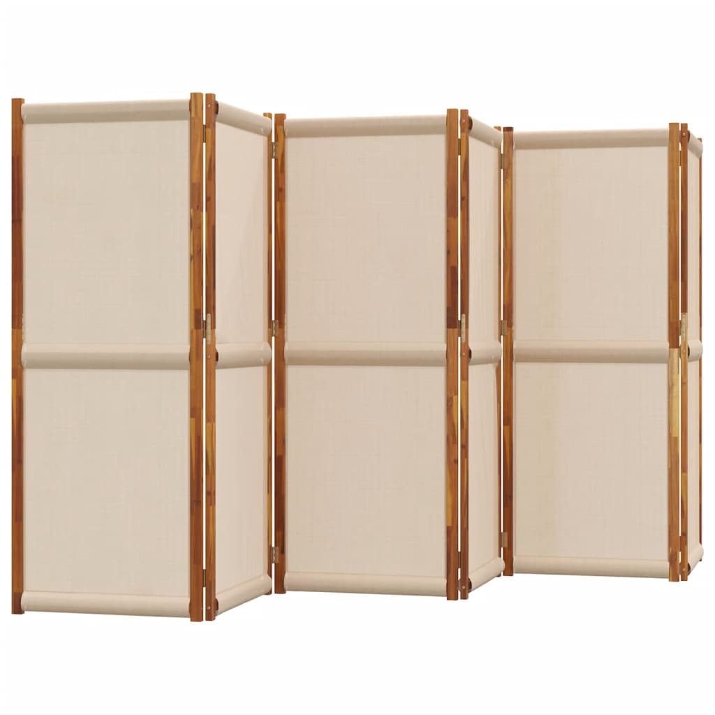 8721012464339_g_en_hd_1 vidaXL 6-Panel Room Divider Taupe 420x180 cm - Image 3