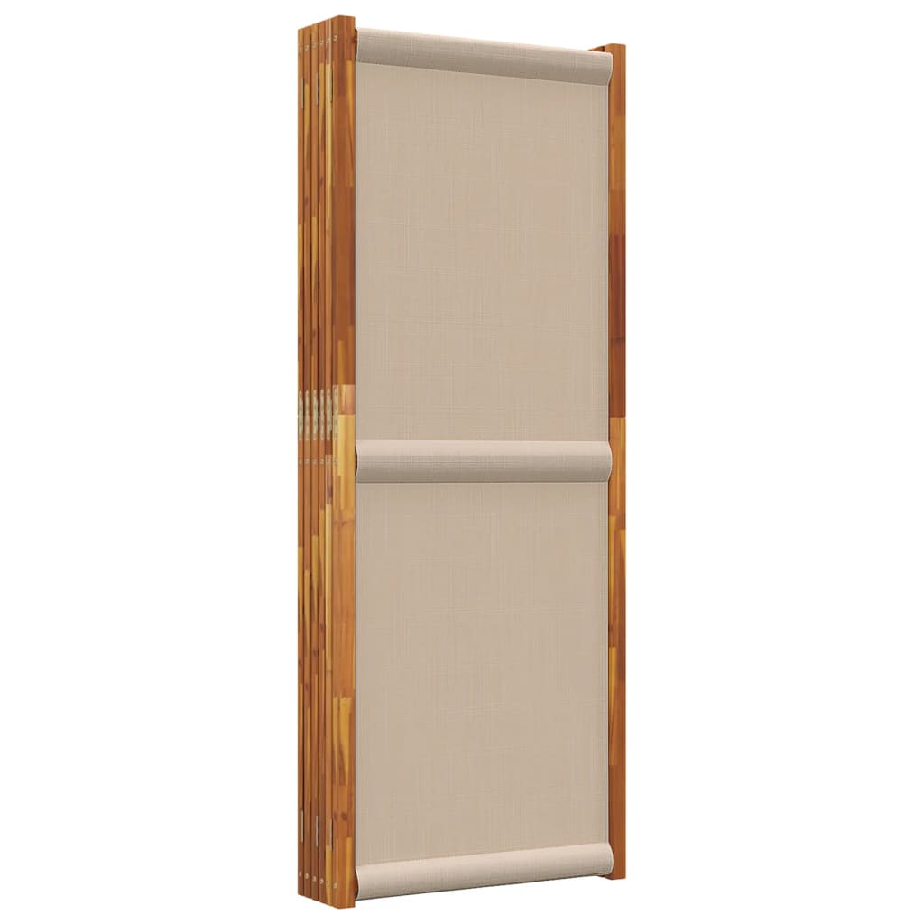 8721012464339_g_en_hd_3 vidaXL 6-Panel Room Divider Taupe 420x180 cm - Image 5