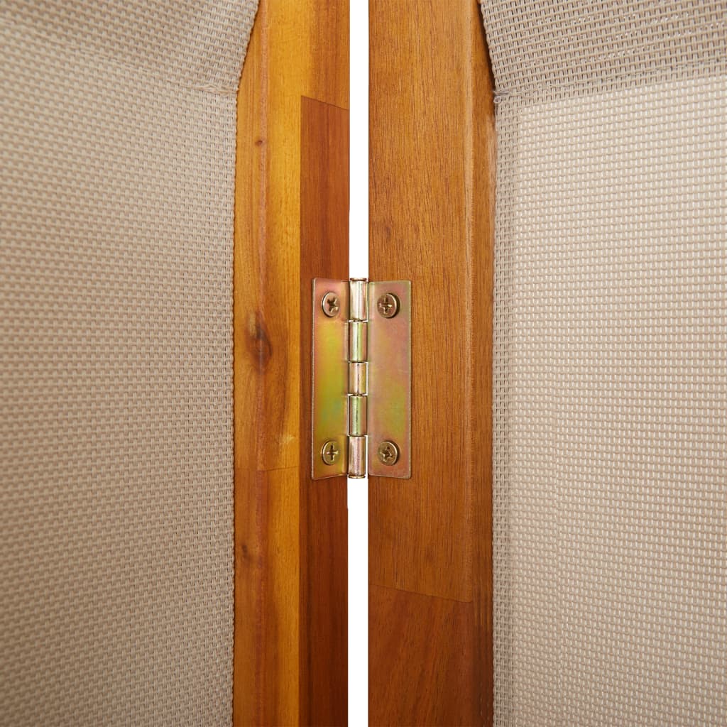 8721012464339_g_en_hd_5 vidaXL 6-Panel Room Divider Taupe 420x180 cm - Image 7