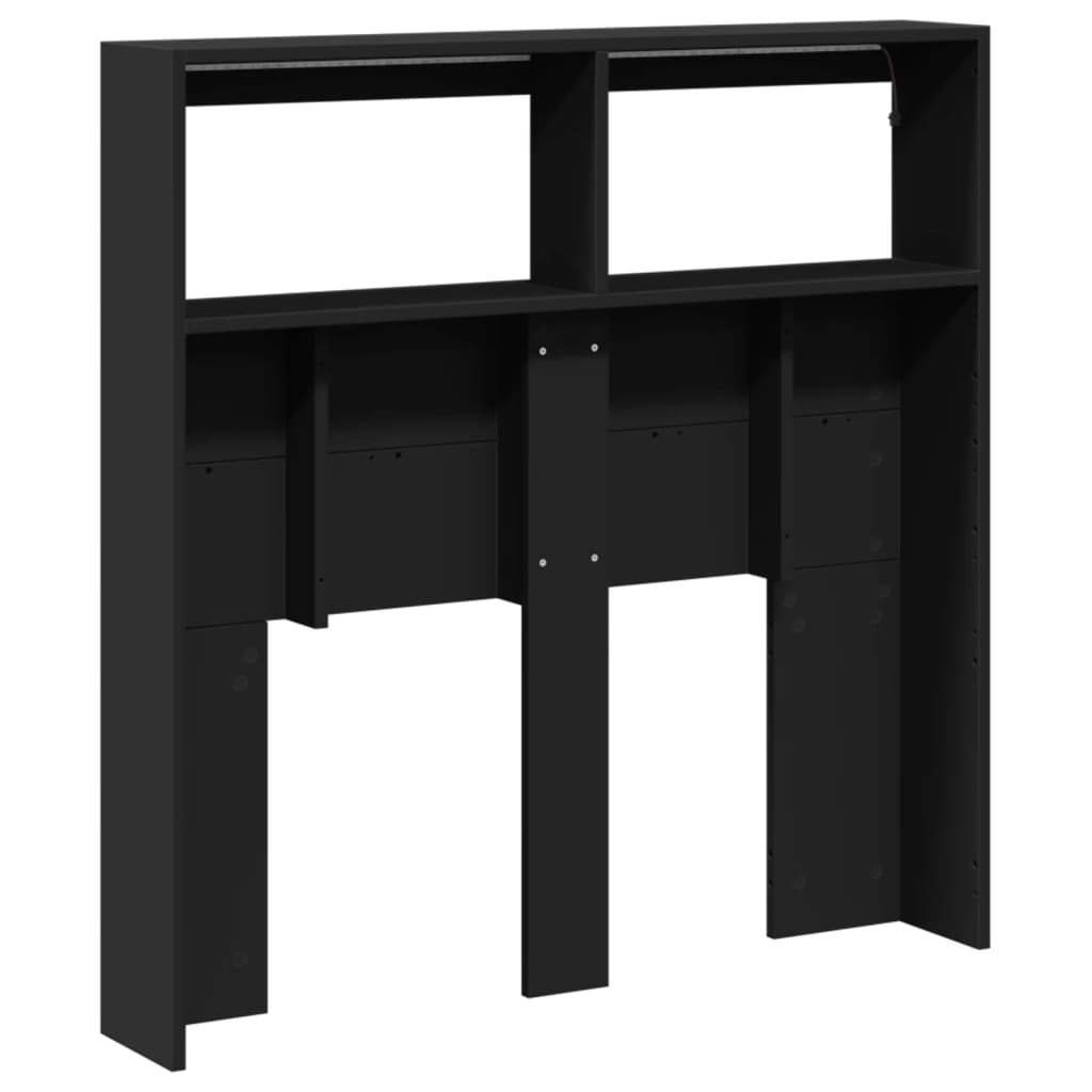 8721012464988_g_en_hd_6 vidaXL Headboard Cabinet with LED Black 100 cm - Image 8