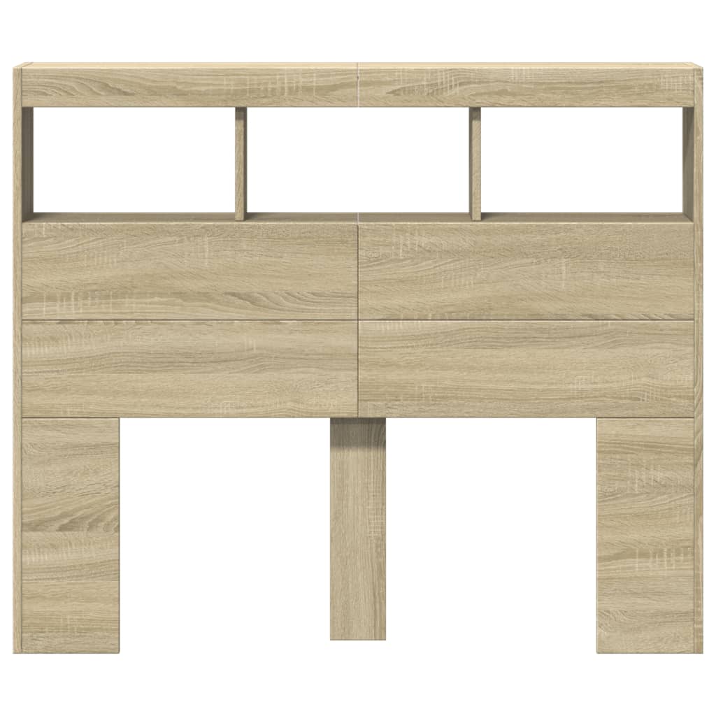 8721012465060_g_en_hd_4 vidaXL Headboard Cabinet with LED Sonoma Oak 120 cm - Image 6