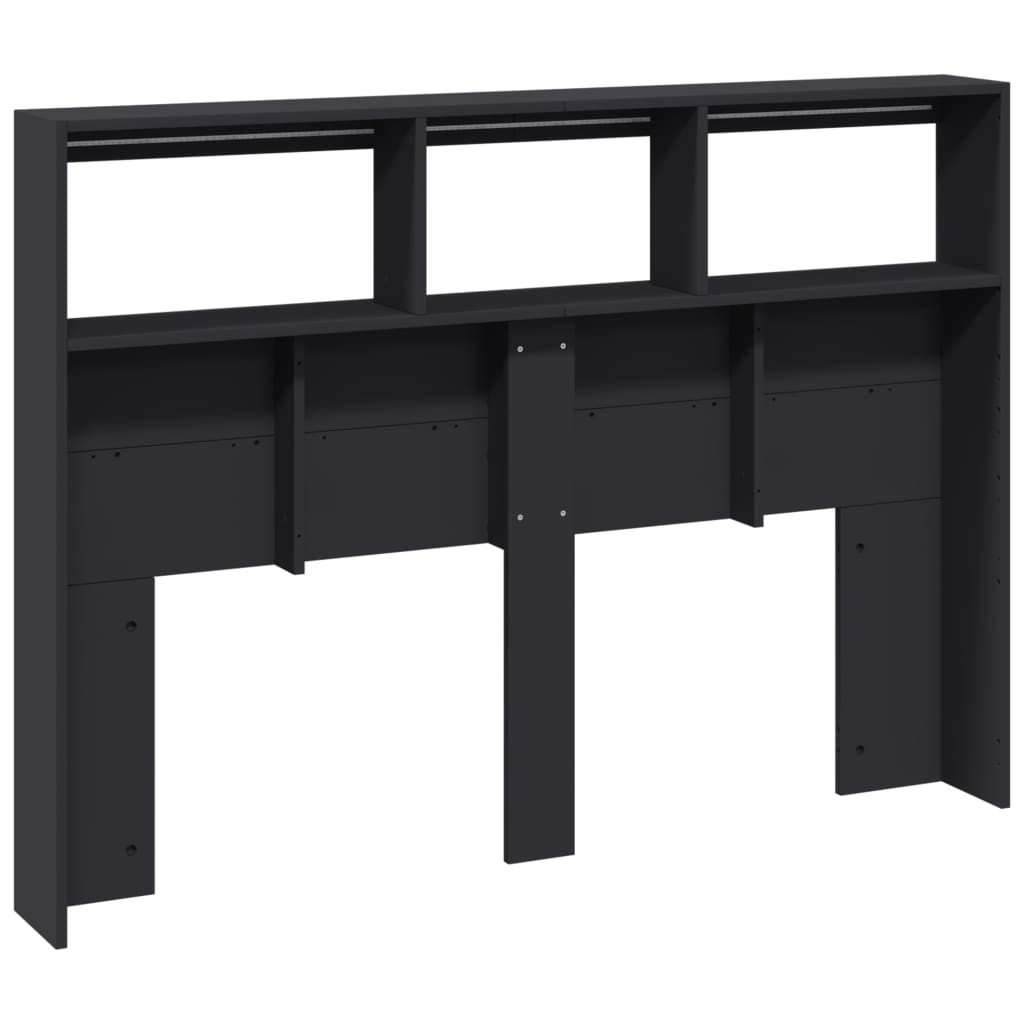 8721012465121_g_en_hd_6 vidaXL Headboard Cabinet with LED Black 140 cm - Image 8