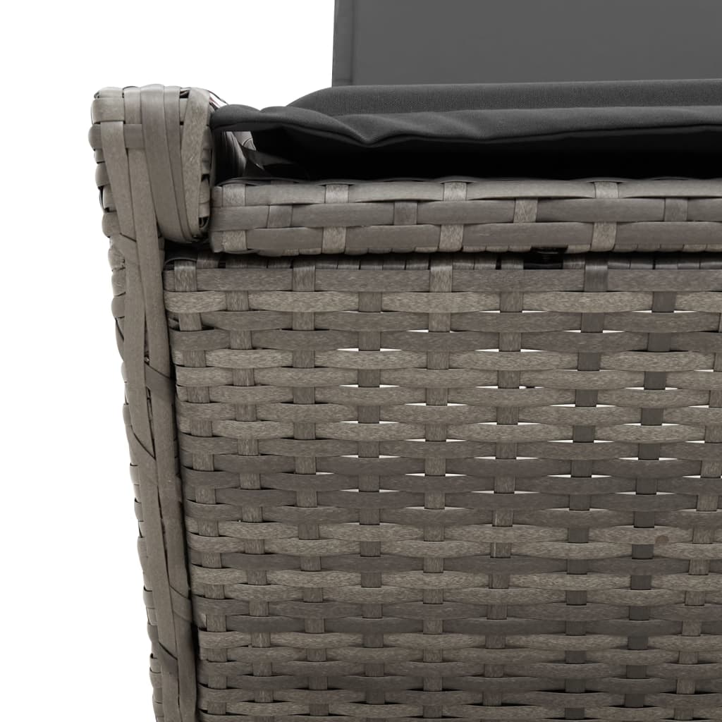 8721012466982_g_en_hd_7 vidaXL Double Sun Lounger with Cushions Grey Poly Rattan - Image 9