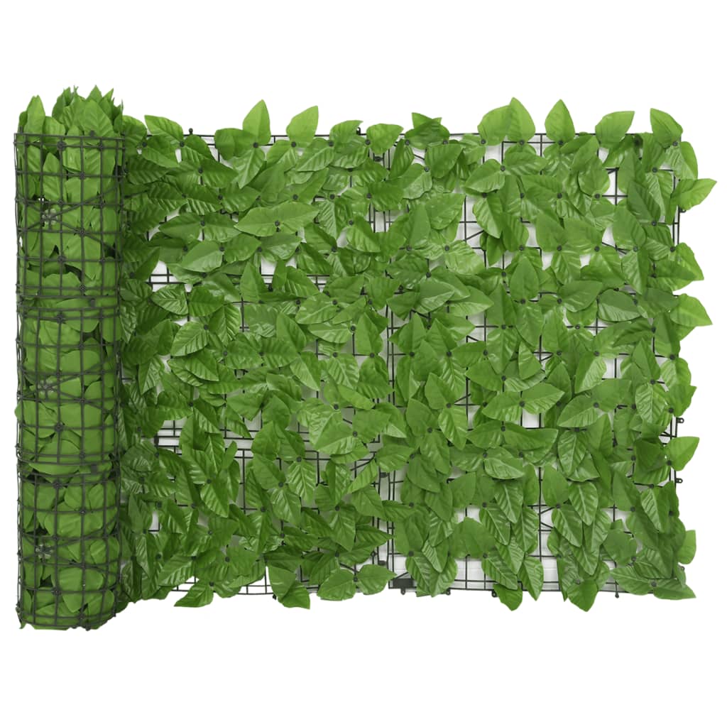 8721012468382_g_en_hd_1 vidaXL Balcony Privacy Screen with Green Leaves 600x75 cm - Image 2