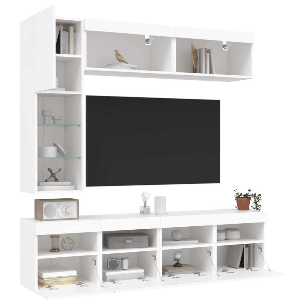 8721012471726_g_en_hd_3 vidaXL 7 Piece TV Wall Cabinet Set with LED Lights White - Image 6