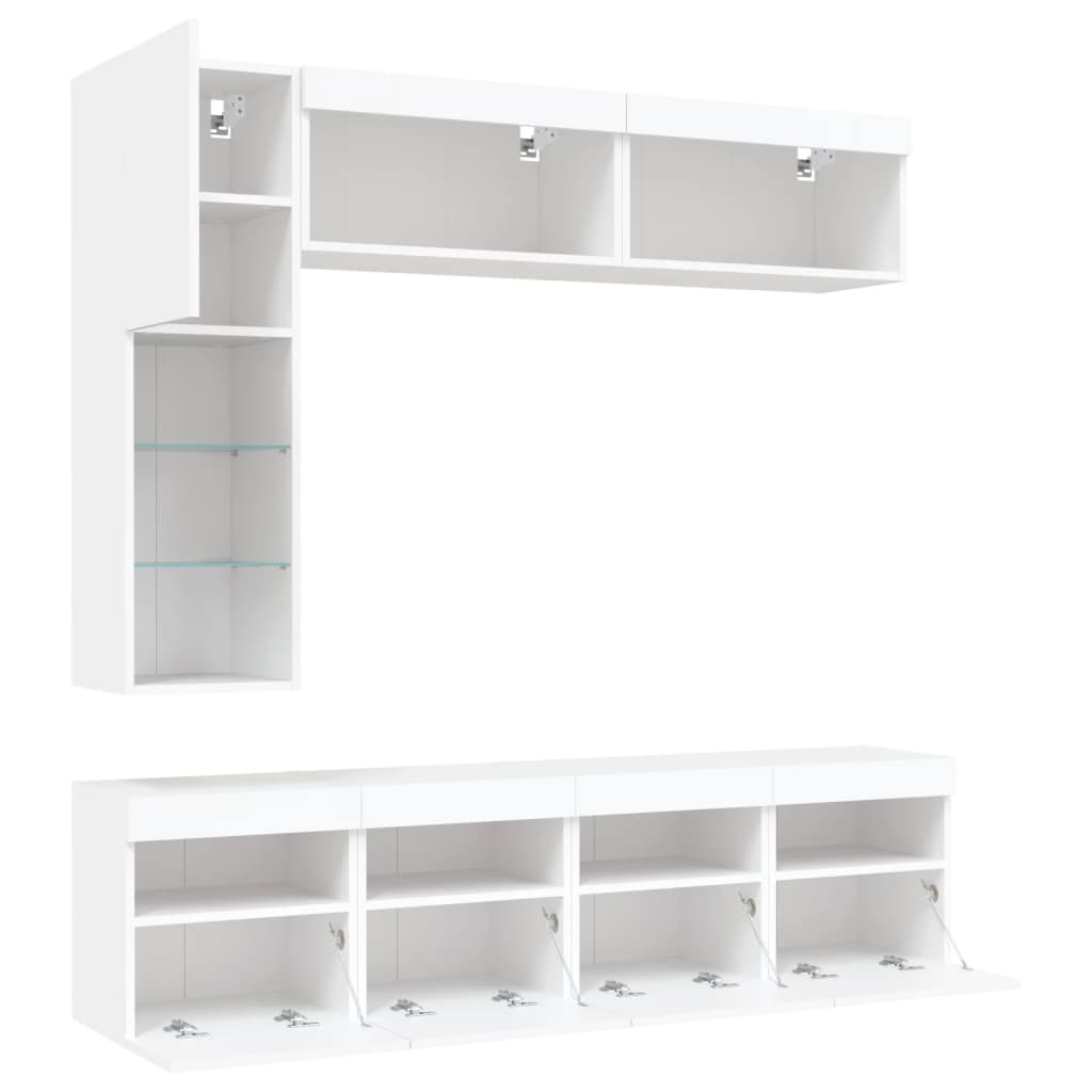 8721012471726_g_en_hd_4 vidaXL 7 Piece TV Wall Cabinet Set with LED Lights White - Image 7